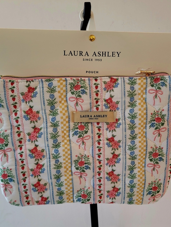 Laura Ashley Handbags - Laura Ashley The Country Stripe Pouch